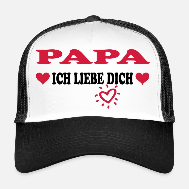 PAPA Ich liebe dich Casquette trucker 