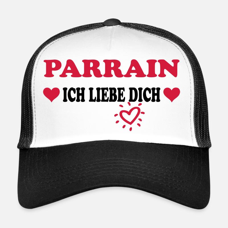 PARRAIN Ich liebe dich Casquette trucker 