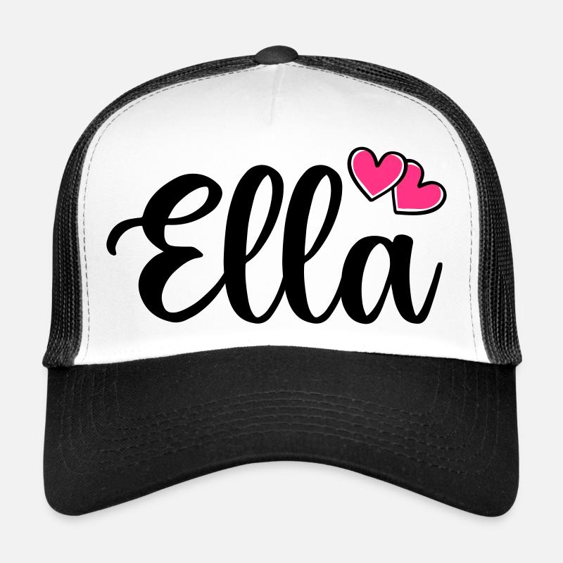 Nom d’Ella Casquette trucker 