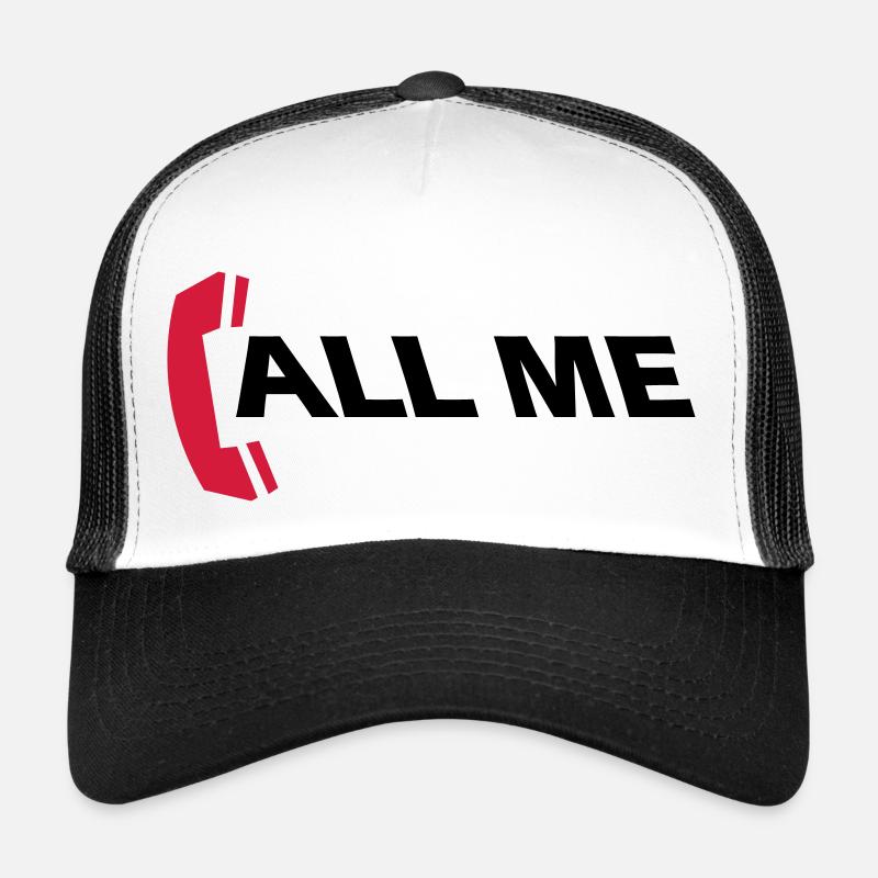 call_me_2c Trucker Cap