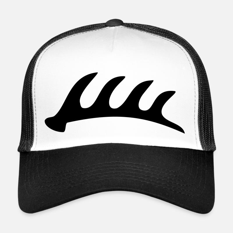 Württemberger Warmblut - Trucker Cap - Weiß/Schwarz