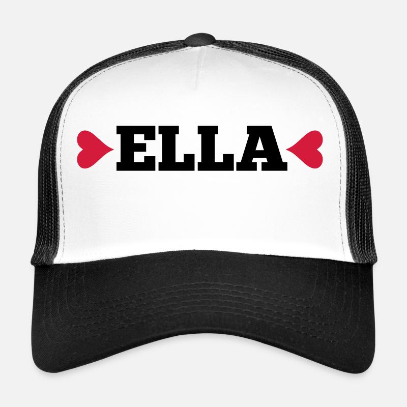 Ella mit Herz Geschenk Geburtstag Valentinstag Trucker Cap