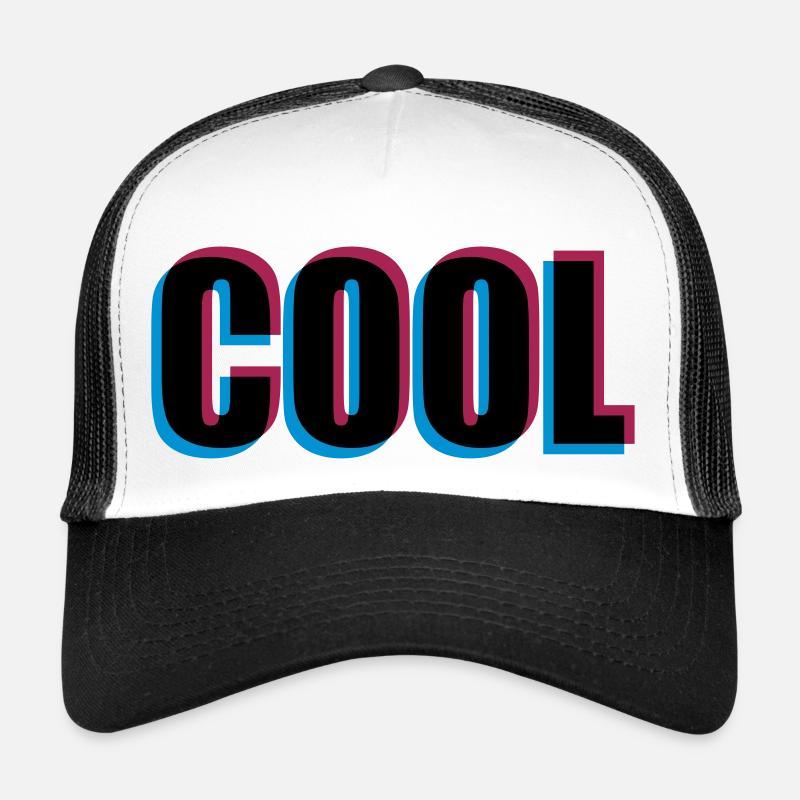 3D Effekt Cool Trucker Cap