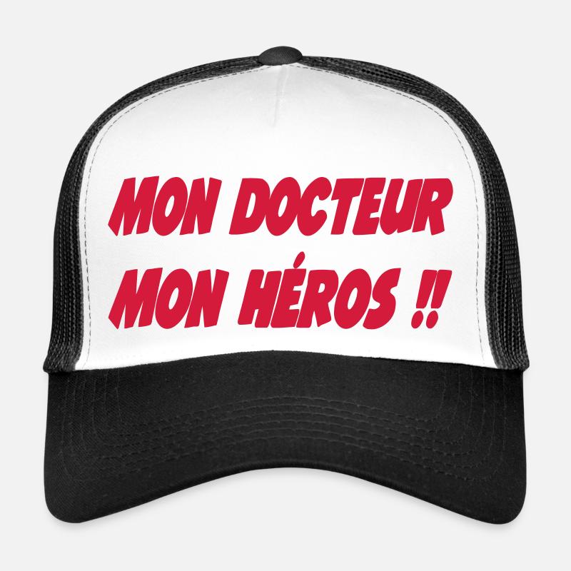 Mon DOCTEUR Mon heros !! Casquette trucker 