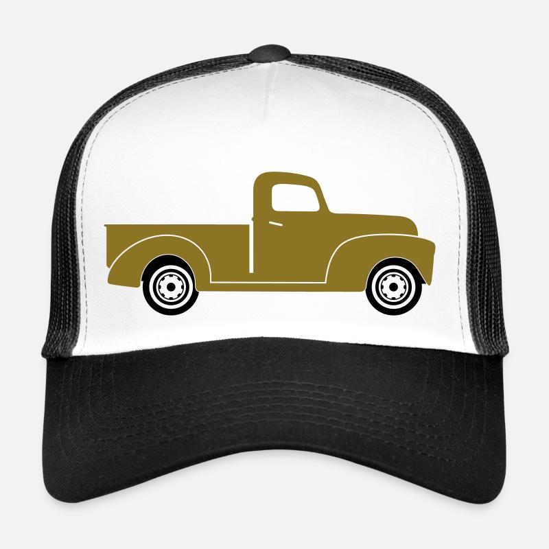 Pick-up - Casquette trucker  - blanc/noir