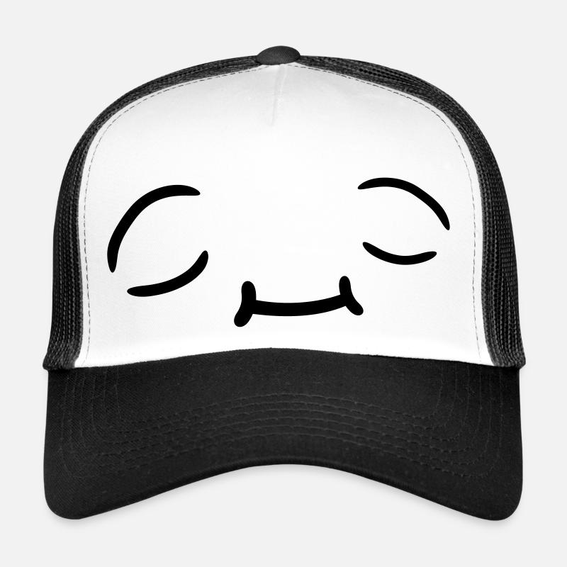 Conception de visage détendue Casquette trucker 