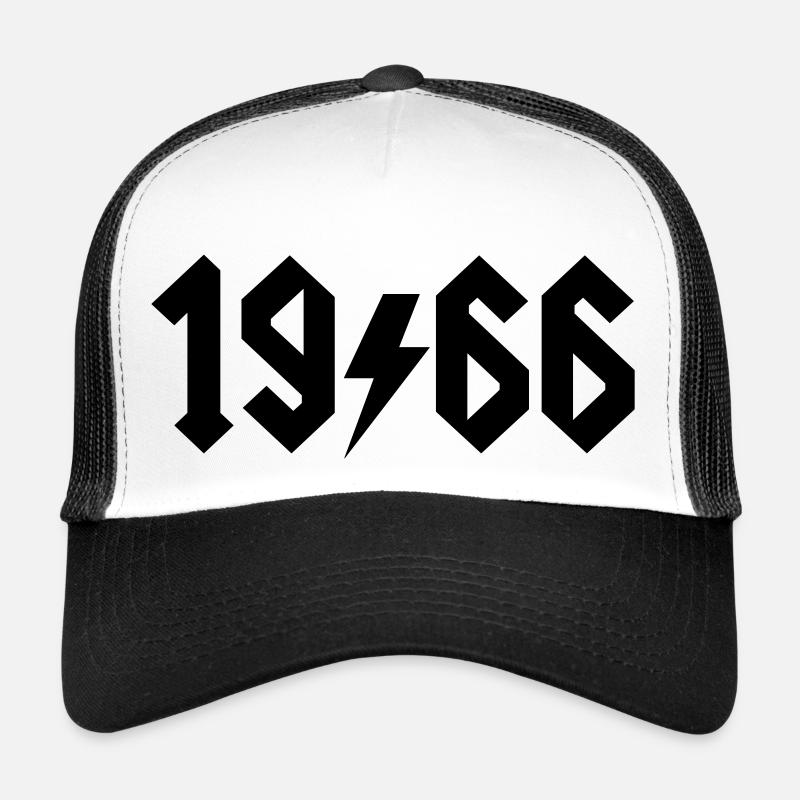 1966 - Trucker Cap - white/black