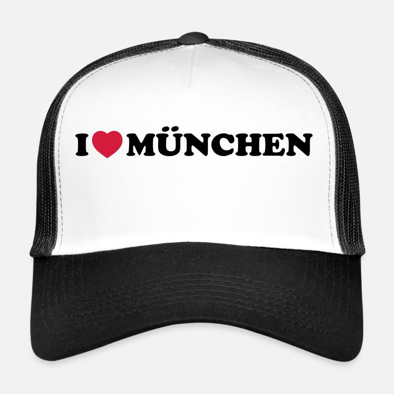 i love Munchen Casquette trucker 