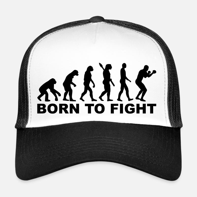 Boxen Evolution - Trucker Cap - Weiß/Schwarz