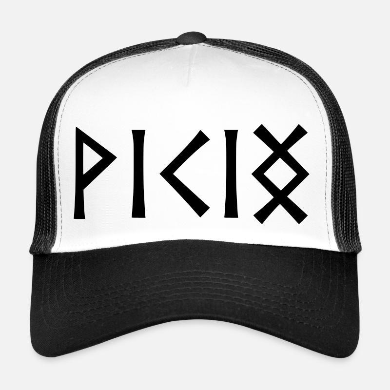 Viking in Runes Trucker Cap