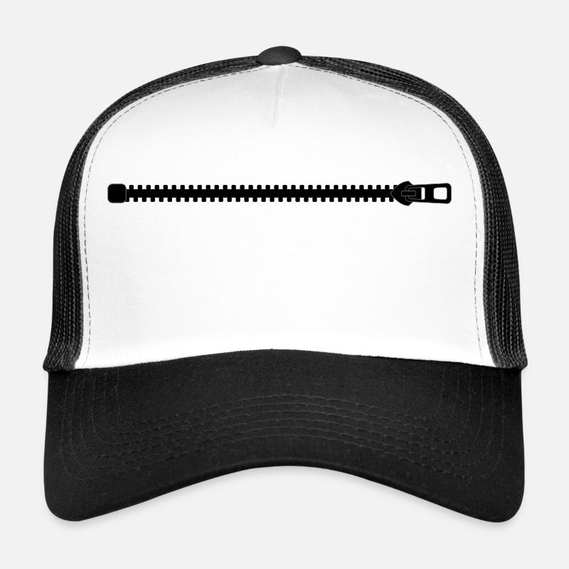 Fermeture à glissière Casquette trucker 