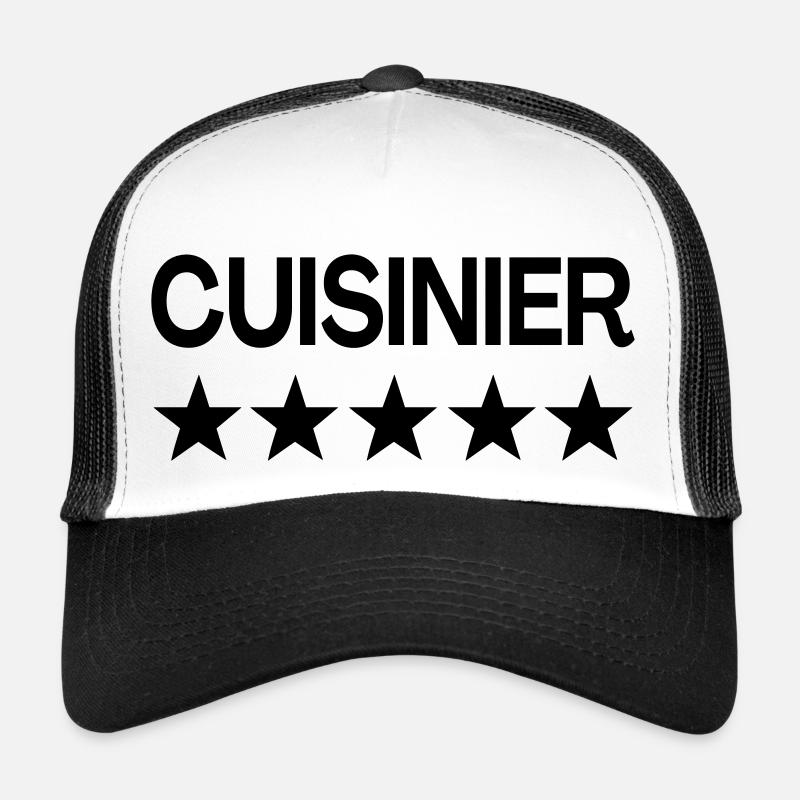 Cuisinier 5 Étoiles Casquette trucker 
