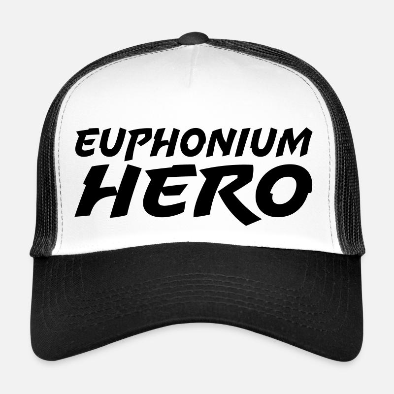 Euphonium Hero - Trucker Cap - Weiß/Schwarz