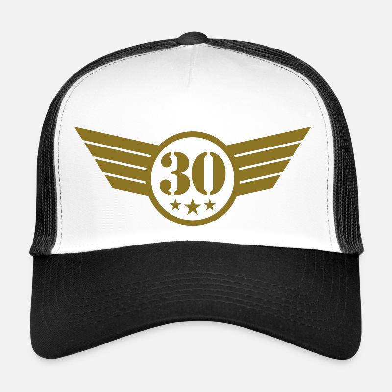 30 Emblem Trucker Cap