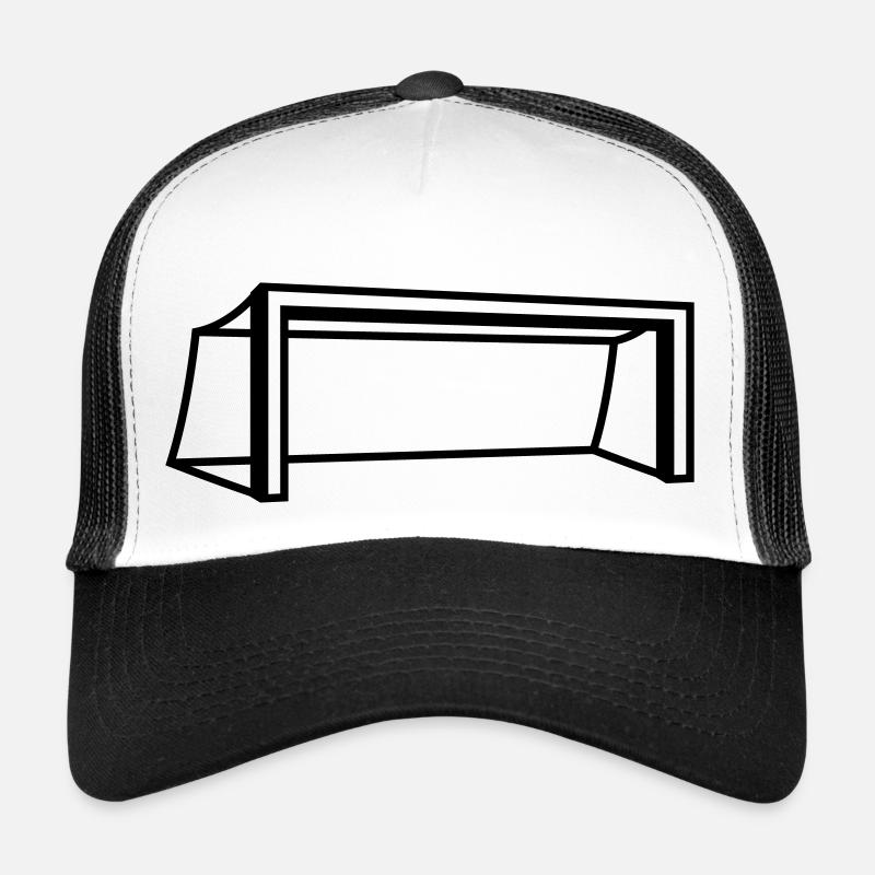 Soccer Goal Design Trucker Cap