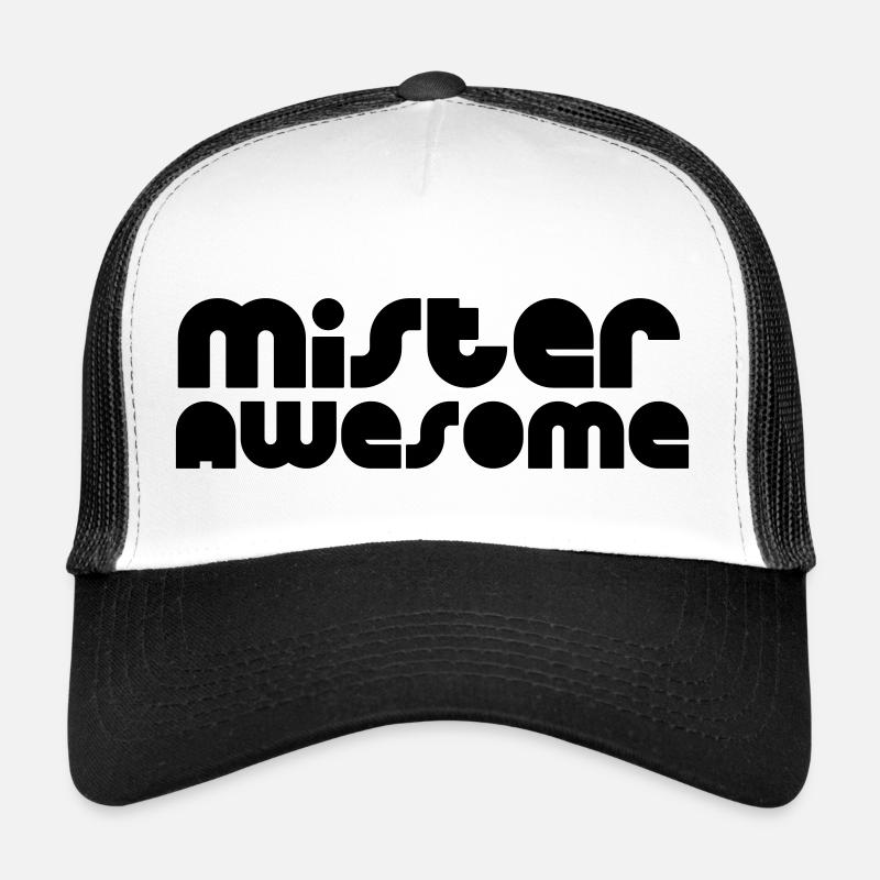 mister awesome Trucker Cap