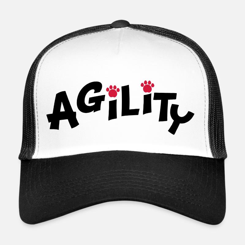 agility - Trucker Cap - white/black
