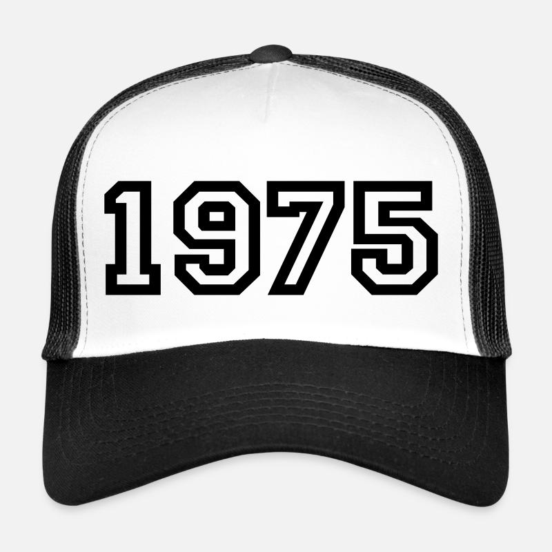 1975 - Trucker Cap - white/black