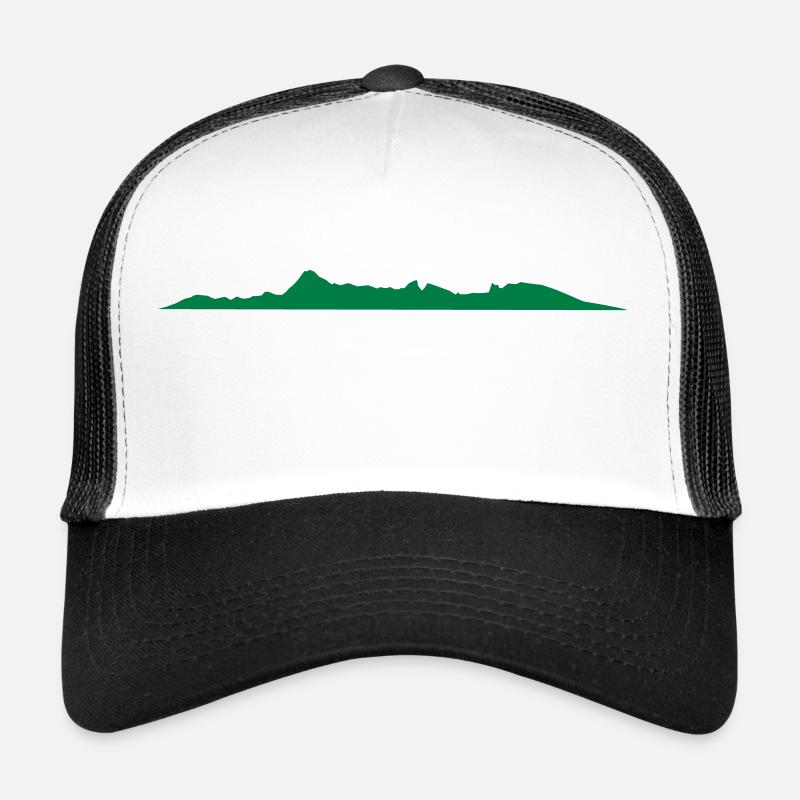 profil île de Moorea ISLAND profile Casquette trucker 