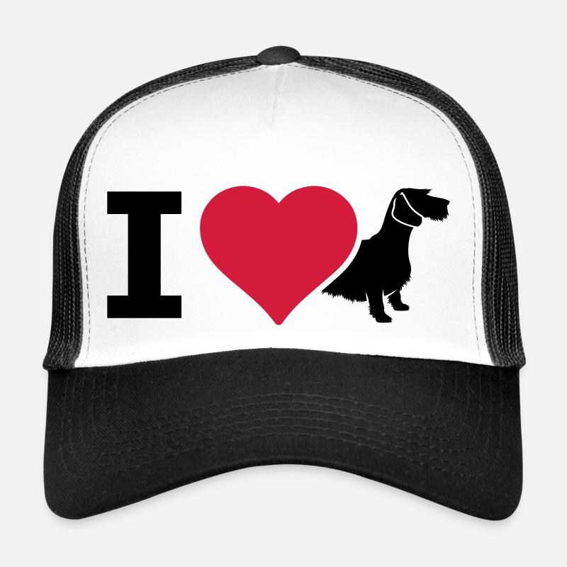 IL Dackel Rauhaardackel Trucker Cap