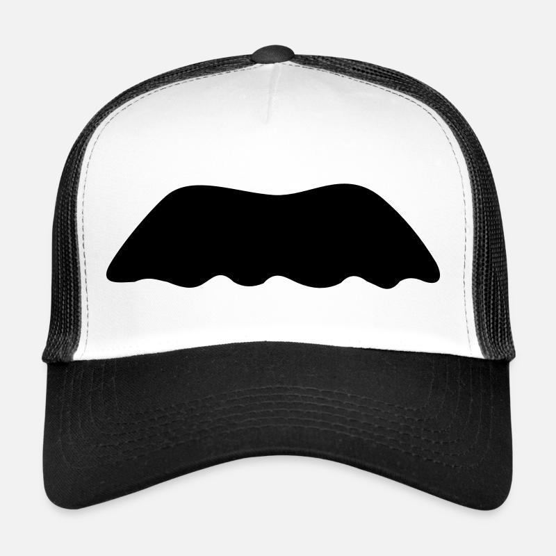 karl walrus - Trucker Cap - white/black