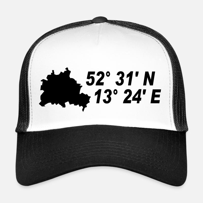 Coordonnées Berlin Casquette trucker 