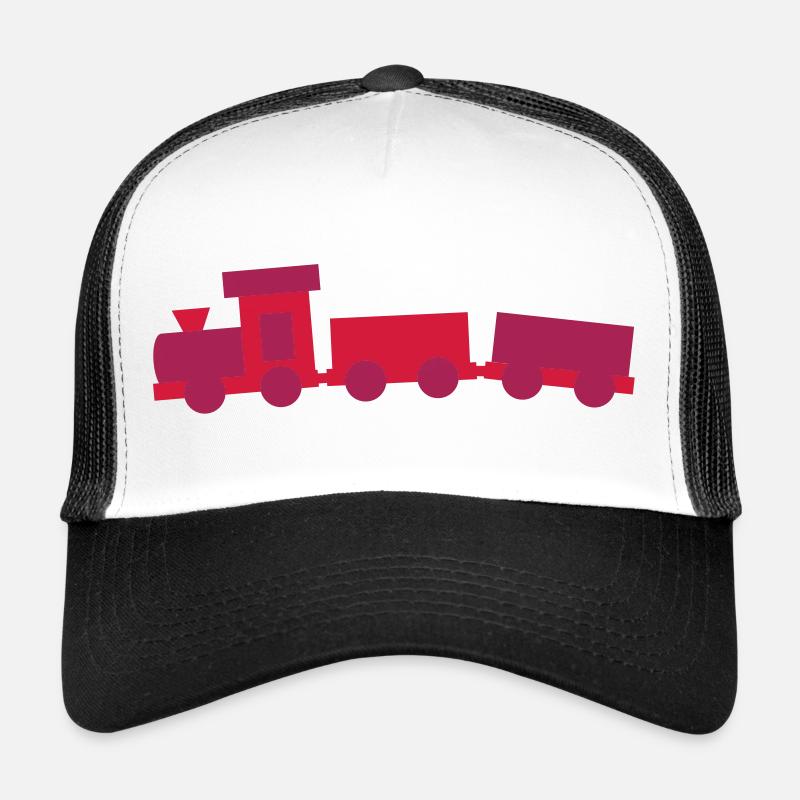 Eisenbahn - Trucker Cap - Weiß/Schwarz