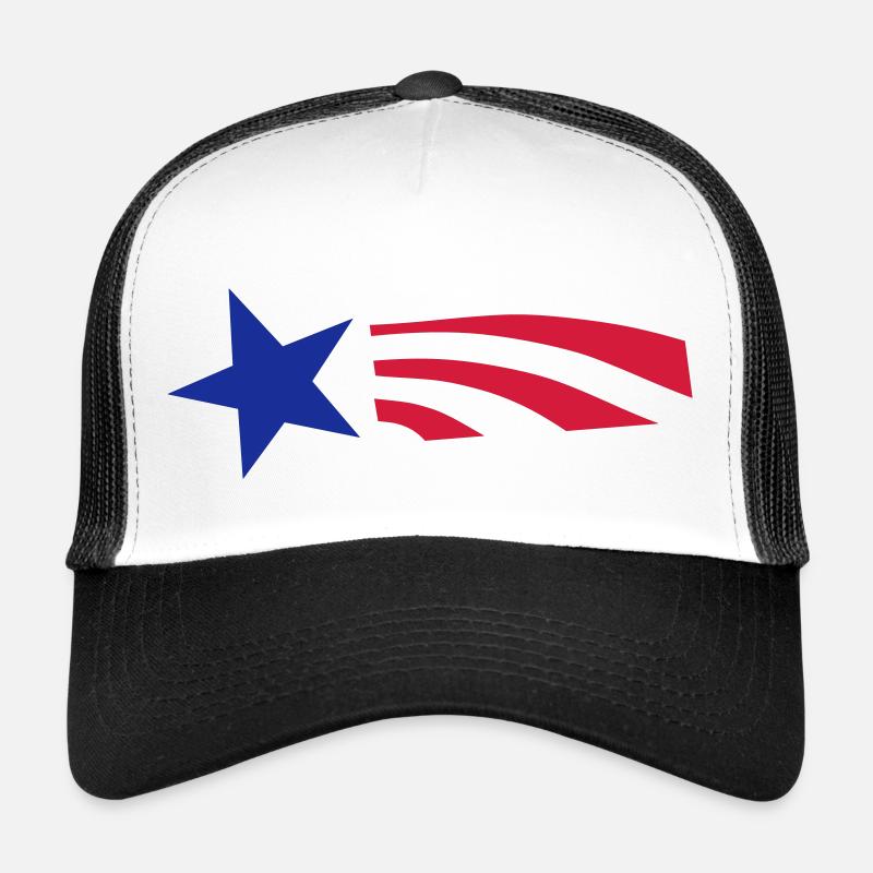 Star and Stripes Trucker Cap