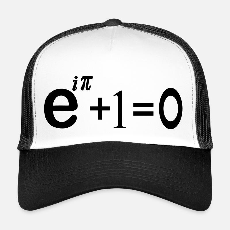 e i pi equation Trucker Cap