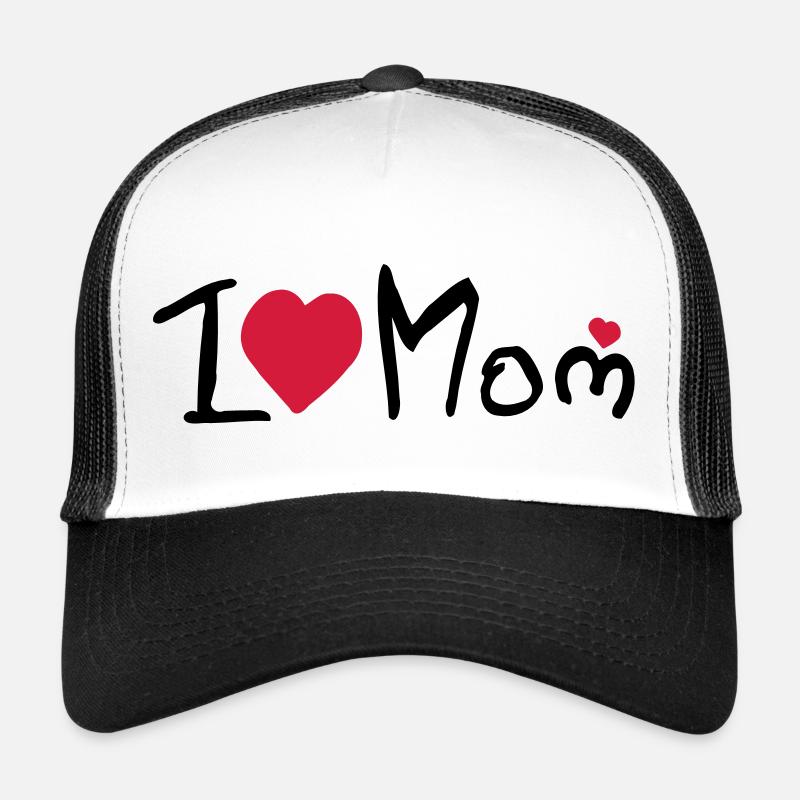 Maman de coeur, je Casquette trucker 