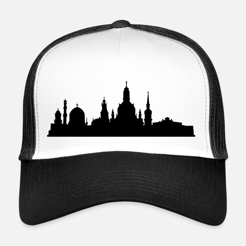 Dresden skyline small Trucker Cap