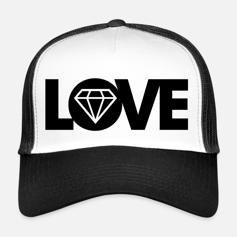 Love Diamond Casquette trucker 
