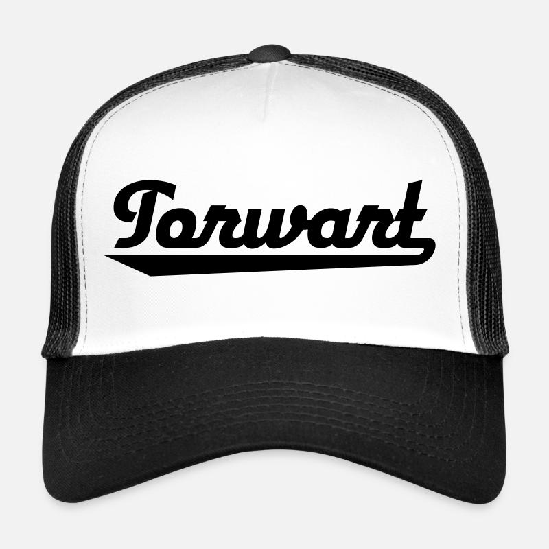 Torwart - Trucker Cap - Weiß/Schwarz