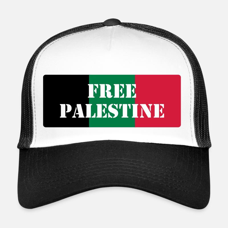 Free Palestine Casquette trucker 