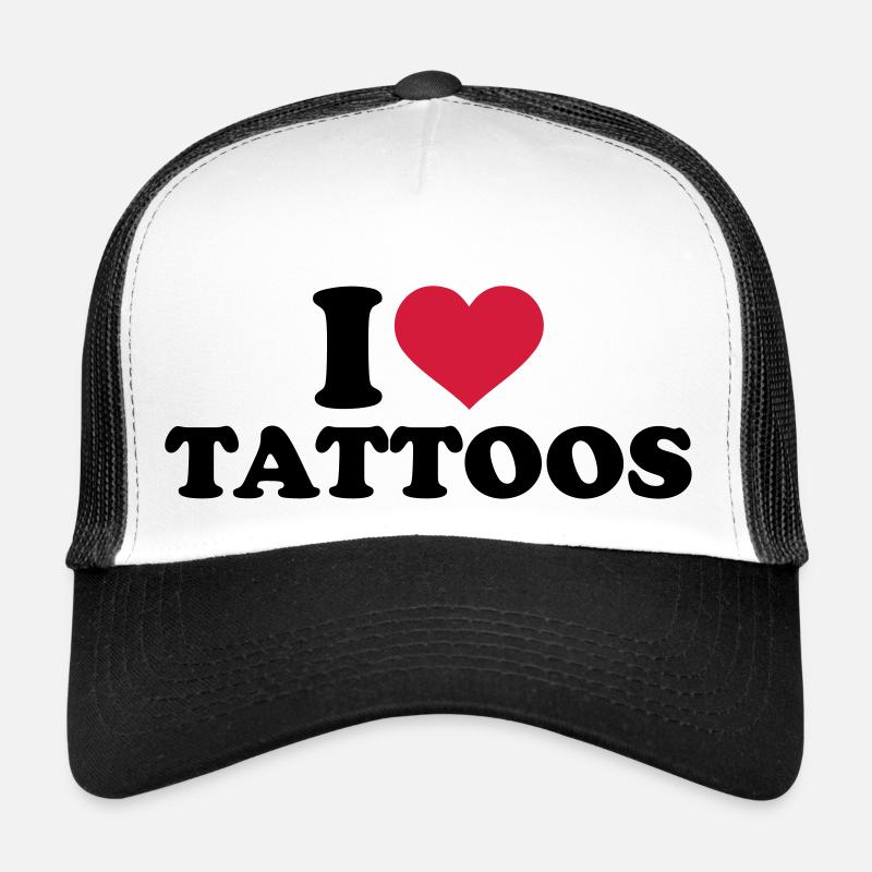 Tattoo - Trucker Cap - Weiß/Schwarz