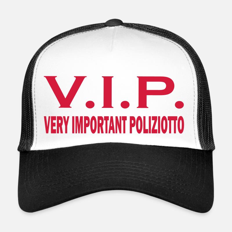 Very important poliziotto Casquette trucker 