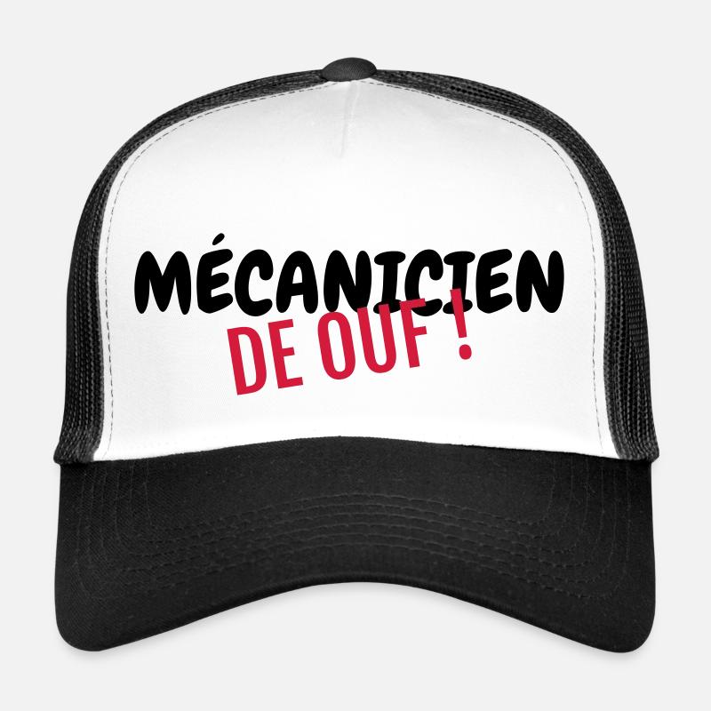 Mechanic Mechanik Mécanique Mécanicien Garage Trucker Cap