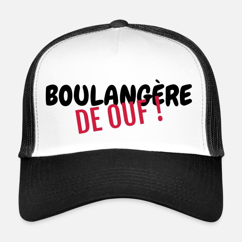 Baker Bakery Boulanger Bäcker Bäckerei Boulangerie Trucker Cap