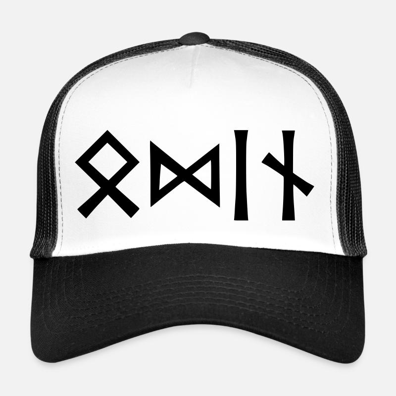 Odin en runes Casquette trucker 