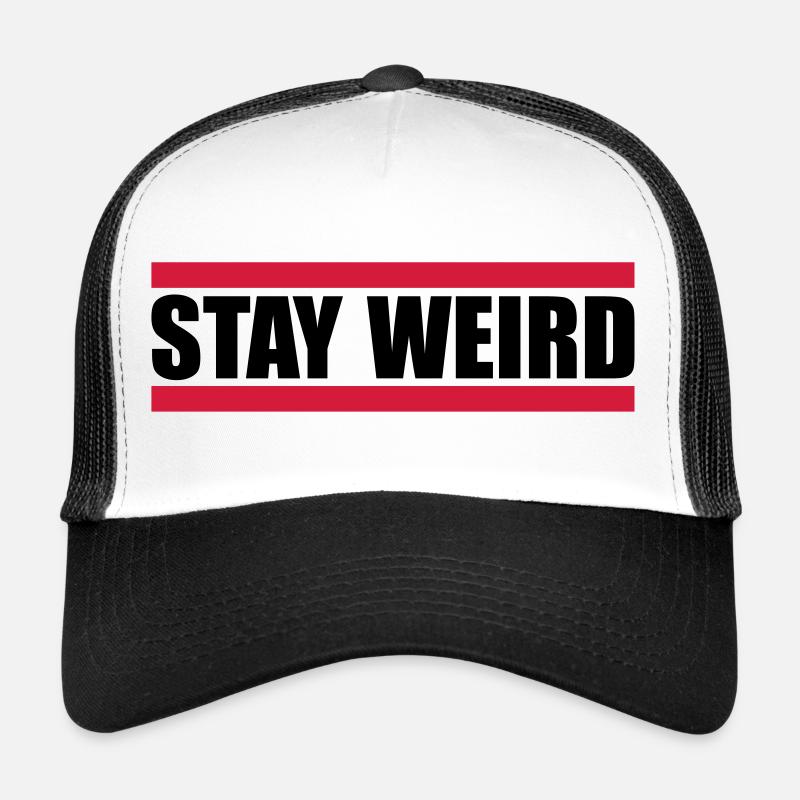 Drôle de Stay Weird Casquette trucker 