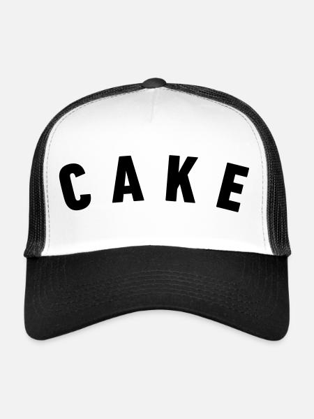 Cake - Trucker Cap - white/black - Front