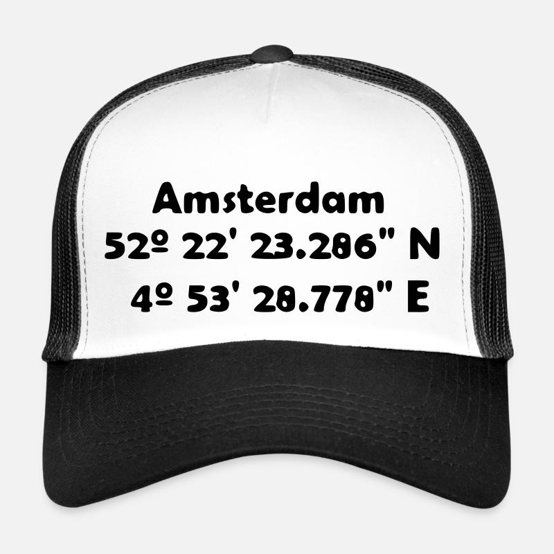 Amsterdam (Amsterdam) Casquette trucker 