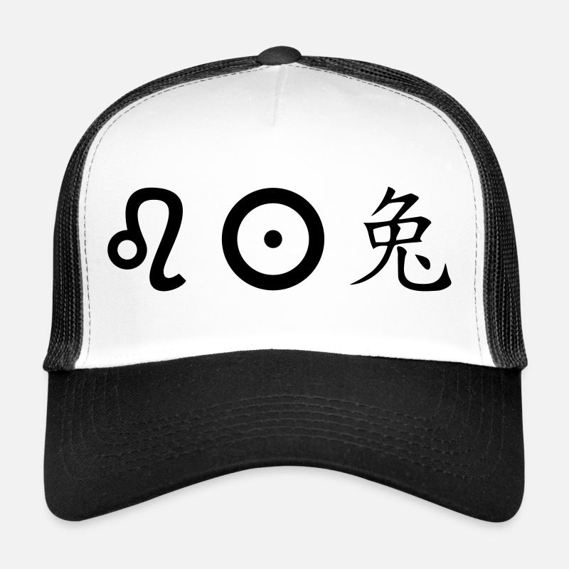 Lion, Sun, Rabbit Trucker Cap