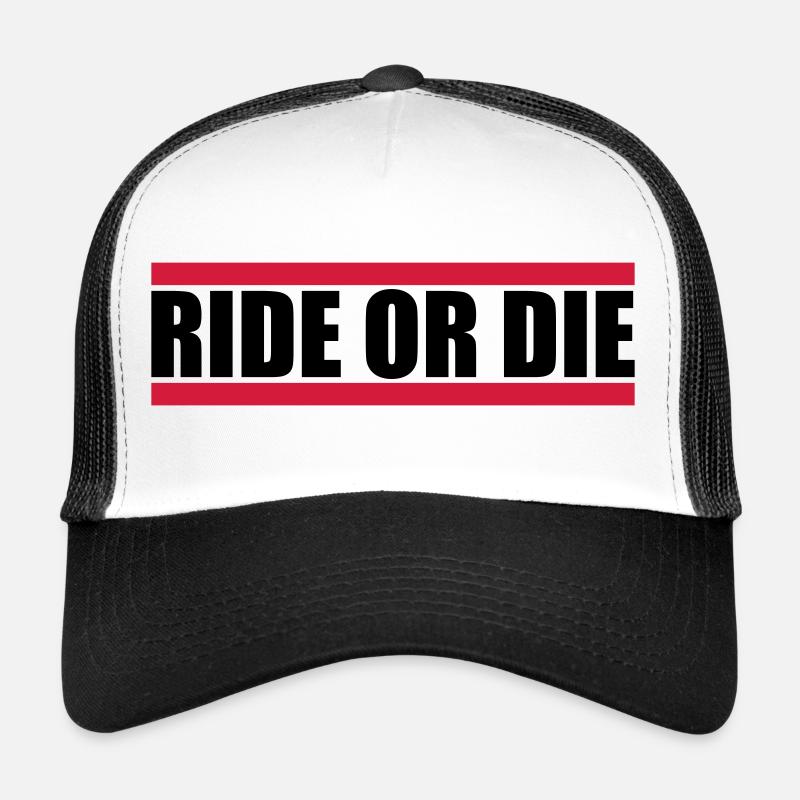 Logo Ride Die Casquette trucker 