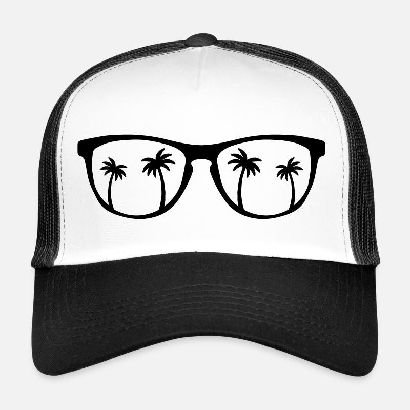 Lunettes de soleil Palmes Casquette trucker 