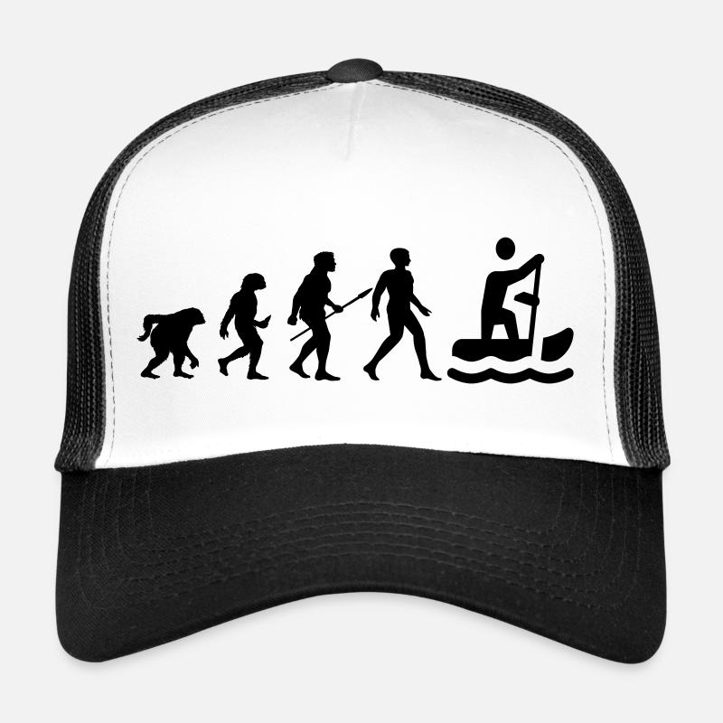 Design cool « Evolution Rowing Shirt » Casquette trucker 