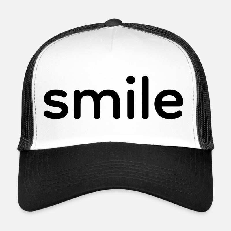 Smile Bright: Répandez le bonheur avec style Casquette trucker 