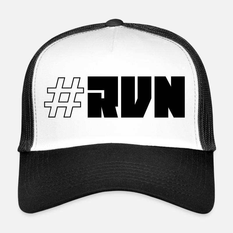 #RVN - Trucker Cap - Weiß/Schwarz