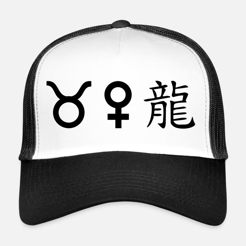 Taureau Vénus Dragon Casquette trucker 