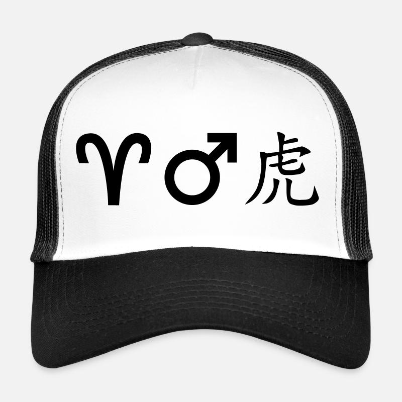 Bélier Mars Tigre Casquette trucker 